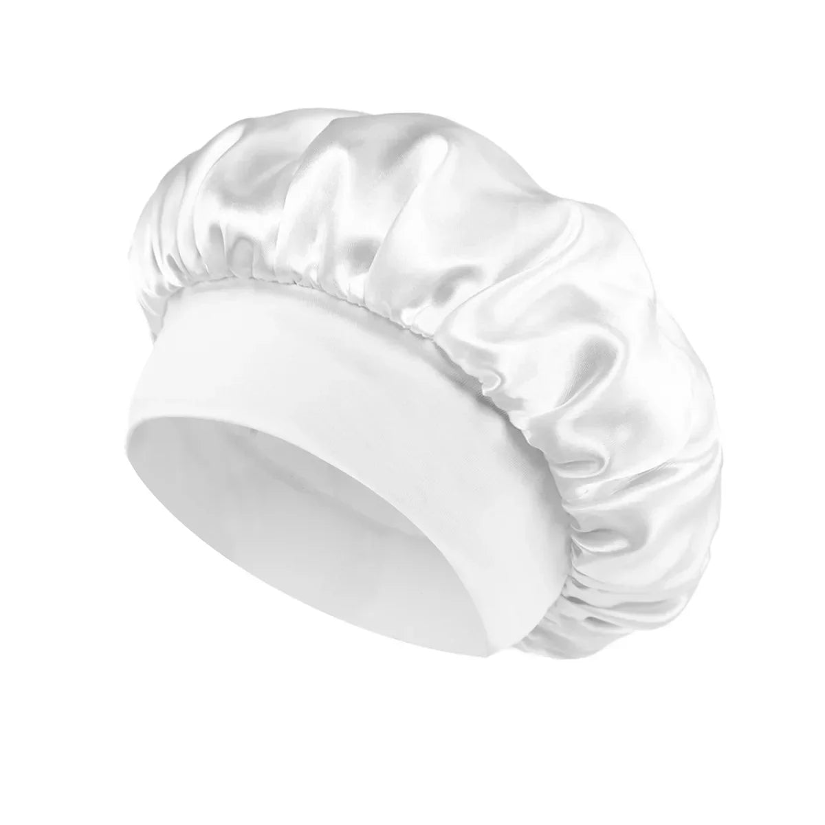 SilkWave Satin Sleep Bonnet