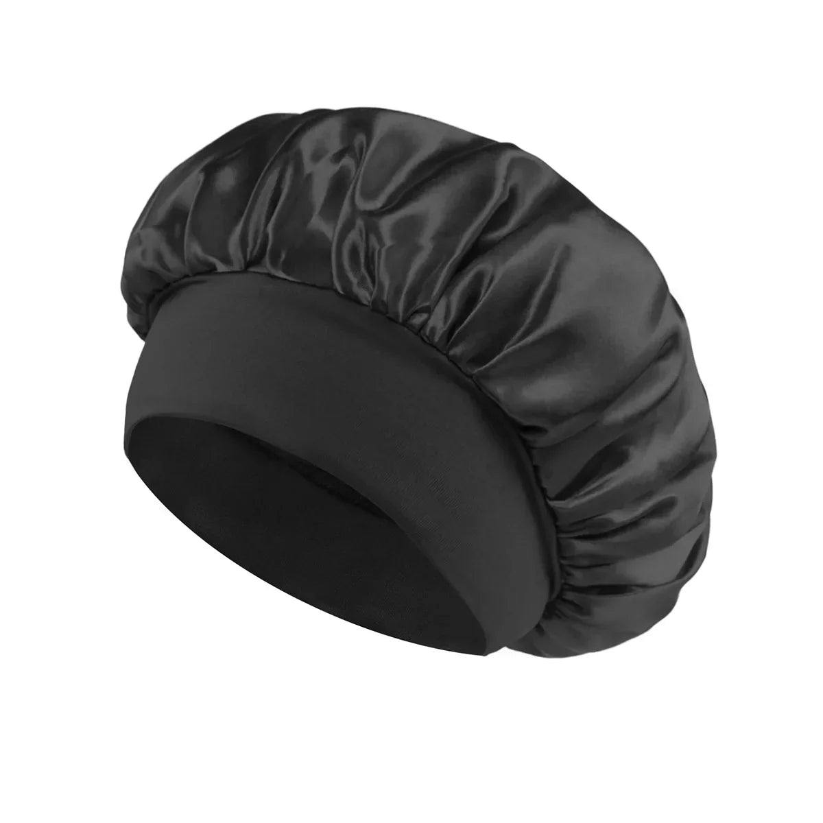 SilkWave Satin Sleep Bonnet