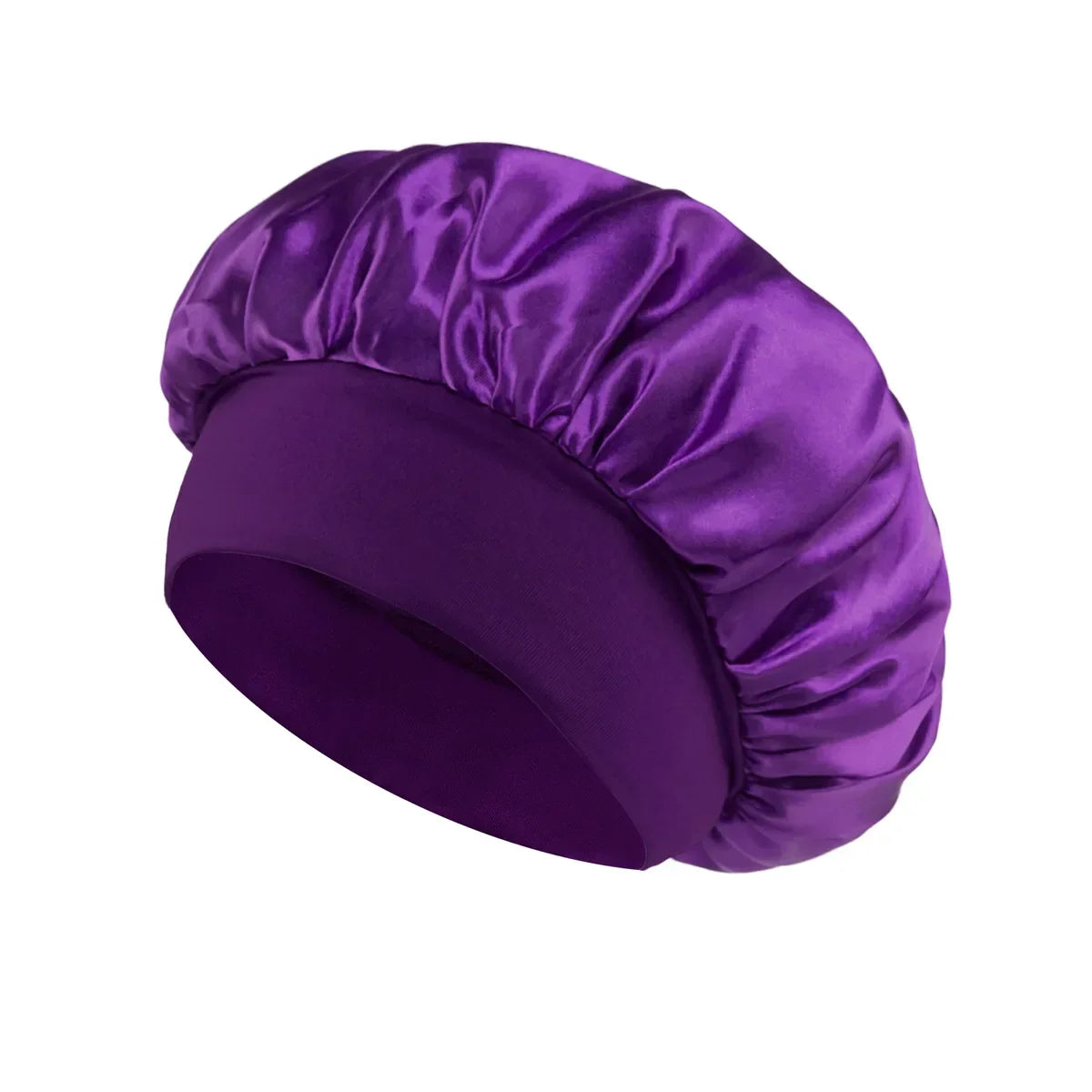 SilkWave Satin Sleep Bonnet