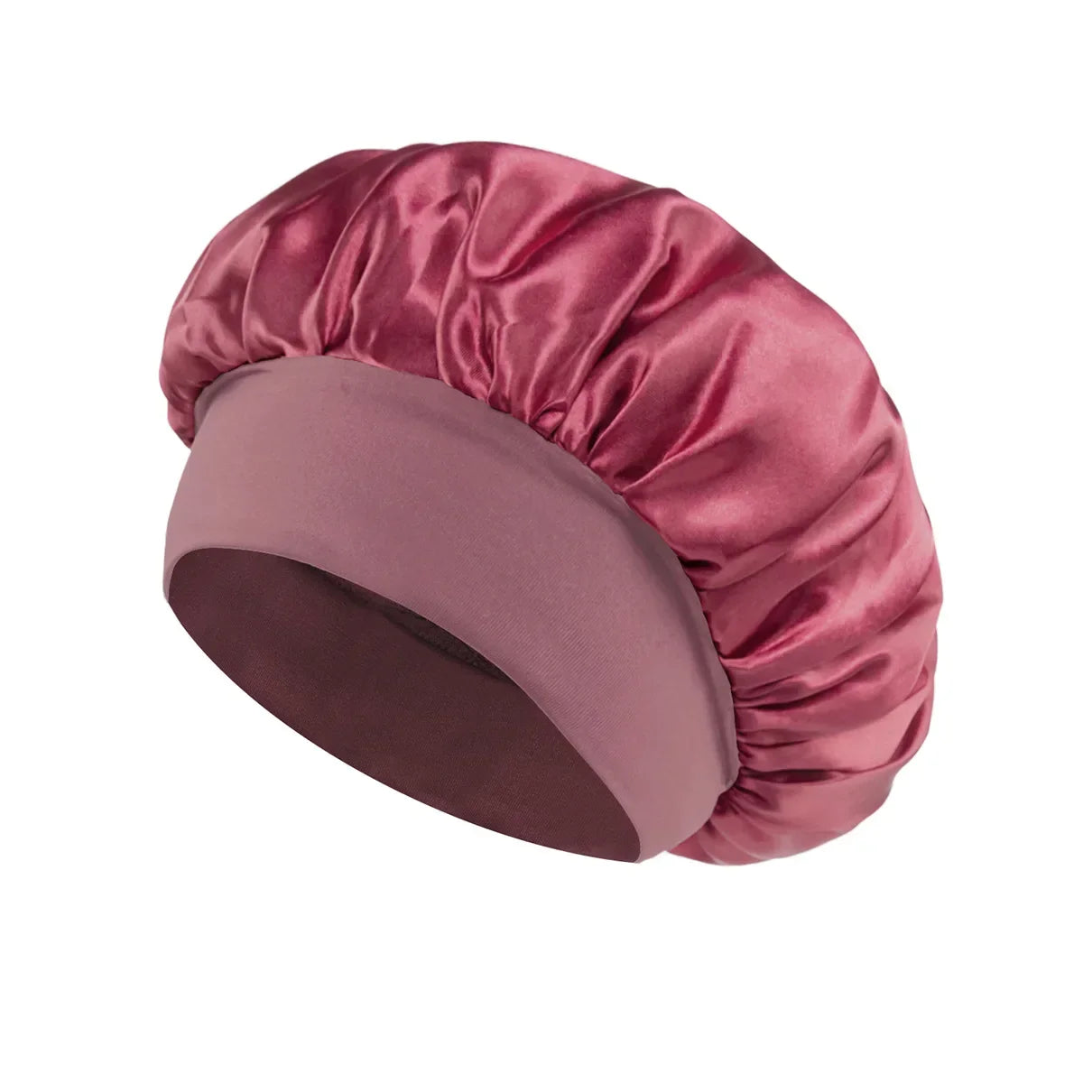 SilkWave Satin Sleep Bonnet