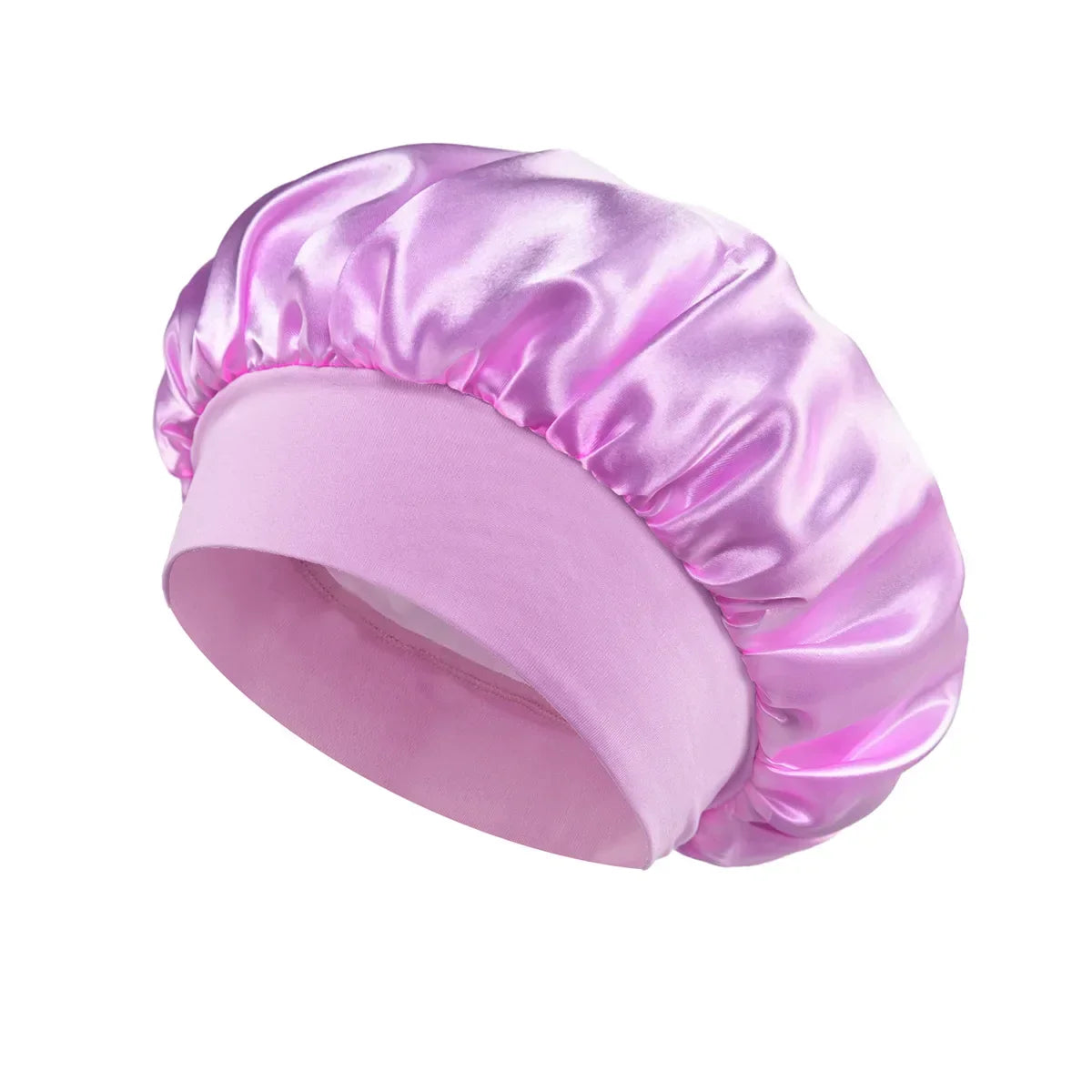 SilkWave Satin Sleep Bonnet