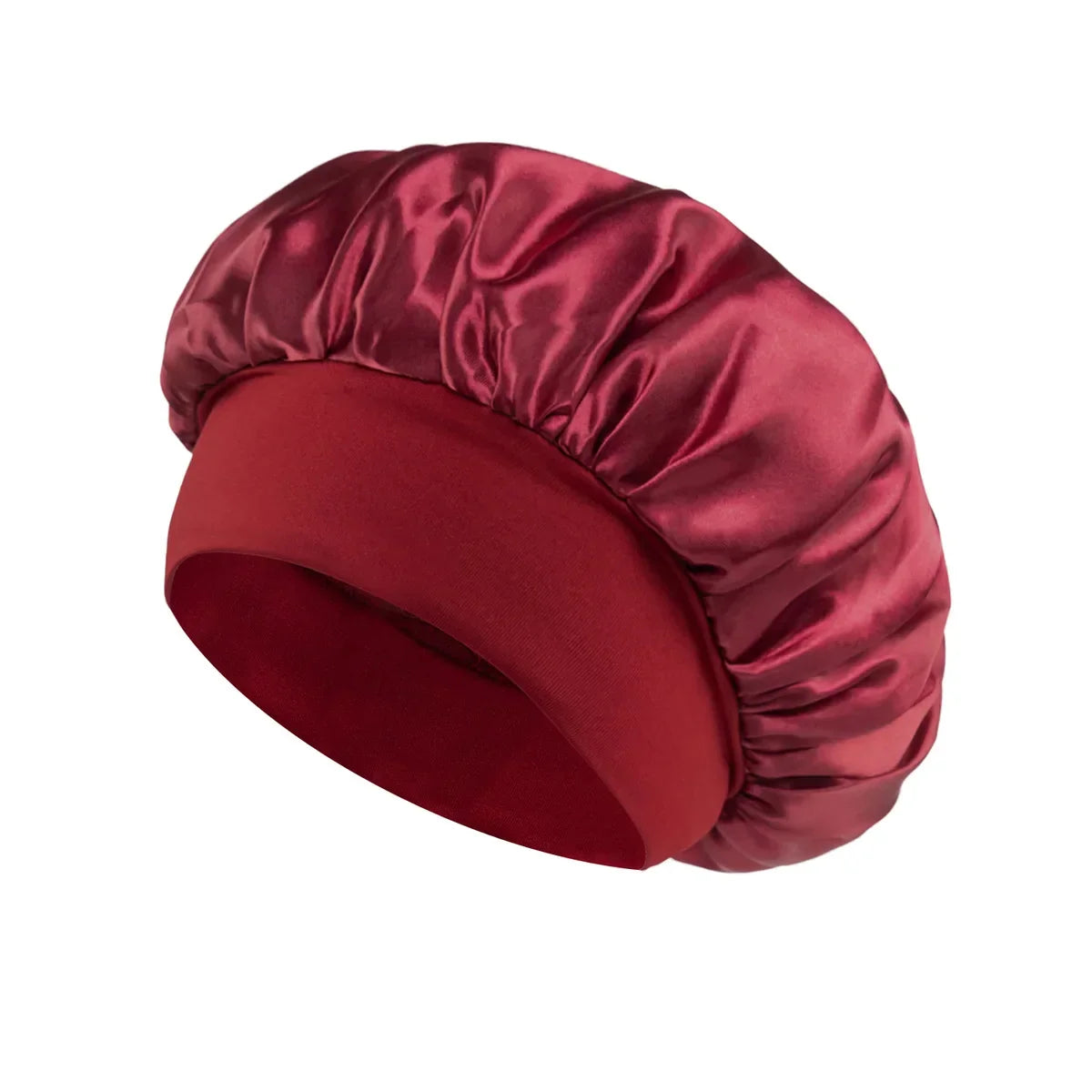 SilkWave Satin Sleep Bonnet